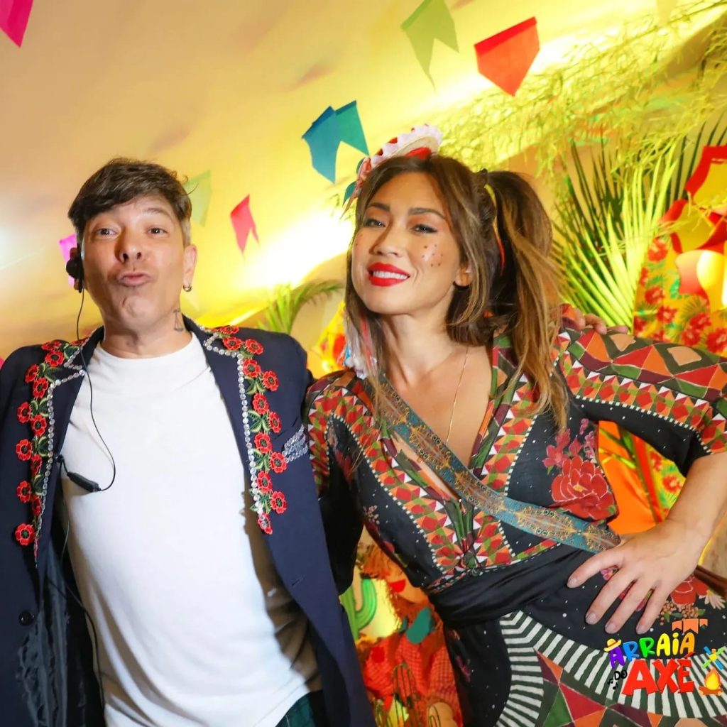 David Santiago e Dani Suzuki ( Fotos Rogério Fidalgo / AgNews )