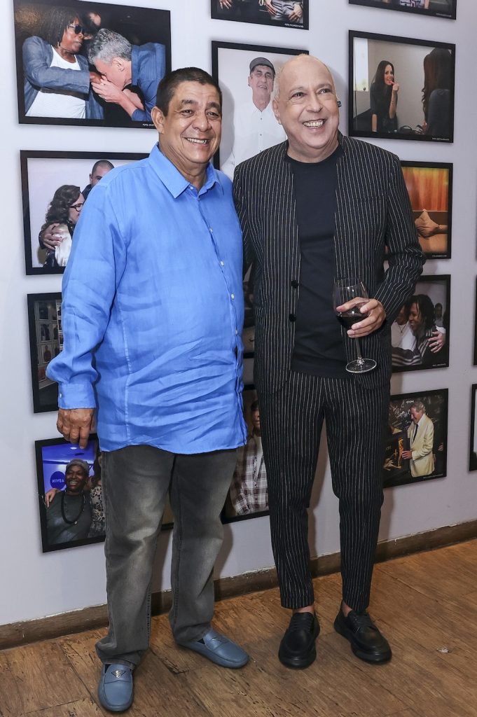 Zeca Pagodinho e Sombrinha ( Fotos Anderson Bordê / AgNews )
