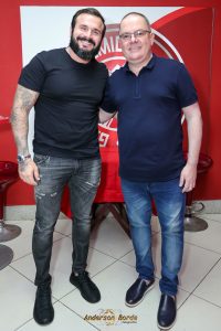 Marcelinho Caliu e André Vaz ( Fotos Anderson Bordê / Divulgação Salgueiro )