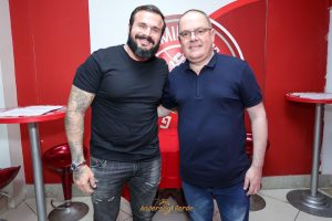 Marcelinho Caliu e André Vaz ( Fotos Anderson Bordê / Divulgação Salgueiro )