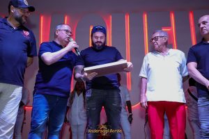 Wilsinho Alves, Eduardo Pinto, André Vaz, Marcelinho Caliu, Joaquim Cruz, e Marcelo Pires ( Fotos Anderson Bordê / Divulgação Salgueiro )