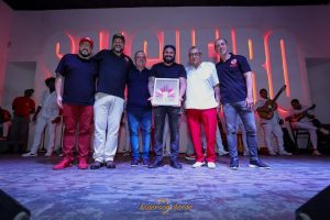 Wilsinho Alves, Eduardo Pinto, André Vaz, Marcelinho Caliu, Joaquim Cruz, e Marcelo Pires ( Fotos Anderson Bordê / Divulgação Salgueiro )